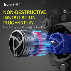 JIACHI otomotiv aydınlatma sistemi 12 Volt H3 H4 H7 arabalar Led ışıkları motosiklet oto evrensel güç öğe çip işareti ROHS renk - Product Image 5
