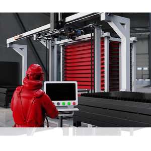 Collaborative Robotic Palletizing System with Automated Pneumatic Manipulator Arm Automated <strong>Robot</strong> Stackers - Product Image 4