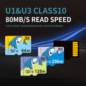 Waterproof U1 Class10 V10 A1 High <strong>Speed</strong> 64GB 128 GB 256GB 512G Mini TF Card Micro UHS-I <strong>Flash</strong> <strong>Memory</strong> Card with Adapter - Product Image 4