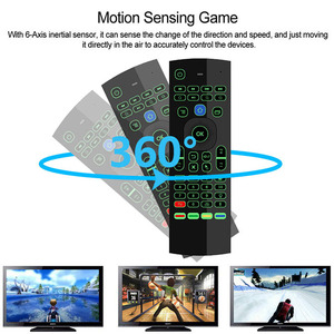 Popolare telecomando MX3 Smart Voice IR Learning 2.4G Wireless One Hand tastiera meccanica retroilluminazione MX3 Air Mouse - Product Image 6