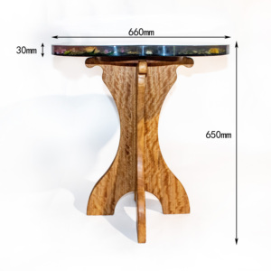 Handmade Nhựa Thủ Công Mỹ Nghệ Cho Đồ Nội Thất Nhà Ren-Hình Bằng Gỗ Chân Bàn Cà Phê Nhựa Khô Hoa Bảng Ban Công Bàn Trà - Product Image 6