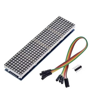 New and Original MAX7219 Dot <strong>Matrix</strong> Module Microcontroller Control 8 x 32 <strong>Matrix</strong> <strong>LED</strong> Display Module