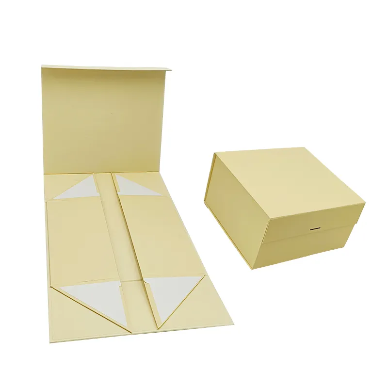 맞춤형 대형 럭셔리 맞춤형 접이식 선물 마그네틱 박스 블랙 종이 박스 골판지 바구니 선물 상자