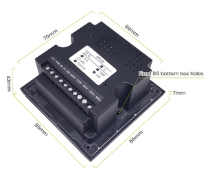 Escáner de código qr de larga distancia, lector de código RFID portátil, Wiegand integrado, 2D, lector de código QR
