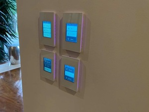 Akıllı ev 2024 Lanbon L8 LCD akıllı anahtar 7 model 1 uyumlu google ev elma homekit - Product Image 5