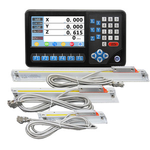 DITRON scale lineari codificatore ottico con funzione EDM 2 3 assi tornio LCD digitale lettura DRO - Product Image 1