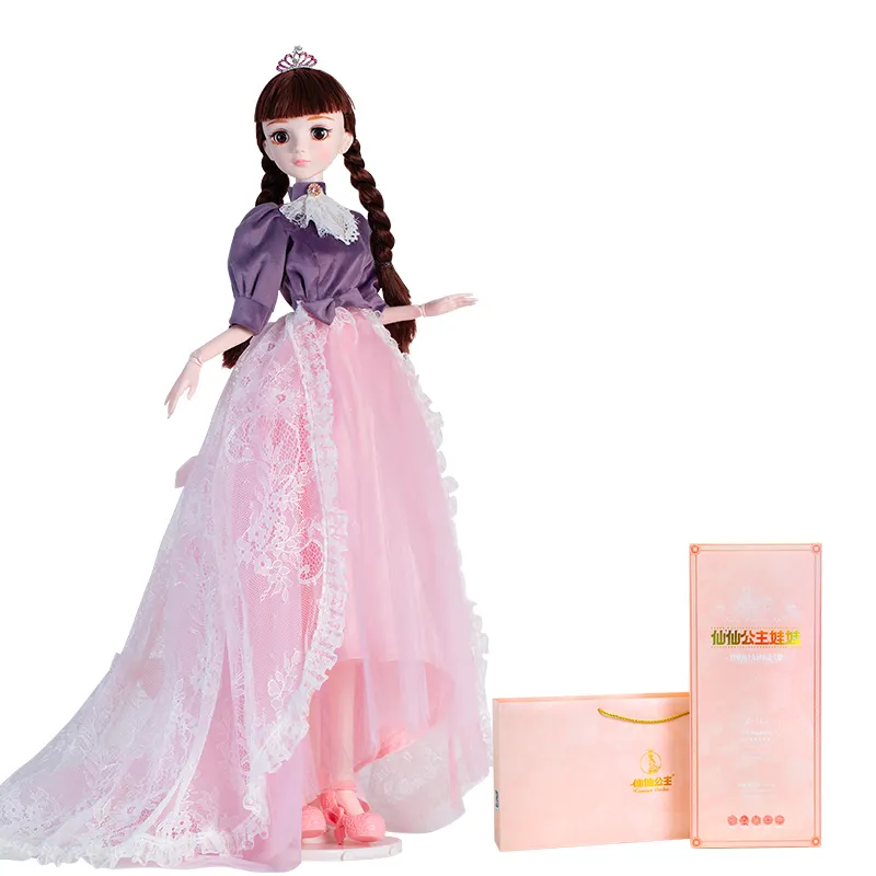 Novo Produto 60 centímetros Congelado Boneca Princesa Da Neve Princesa Bonecas Brinquedos Aniversário Presente de Natal para Crianças