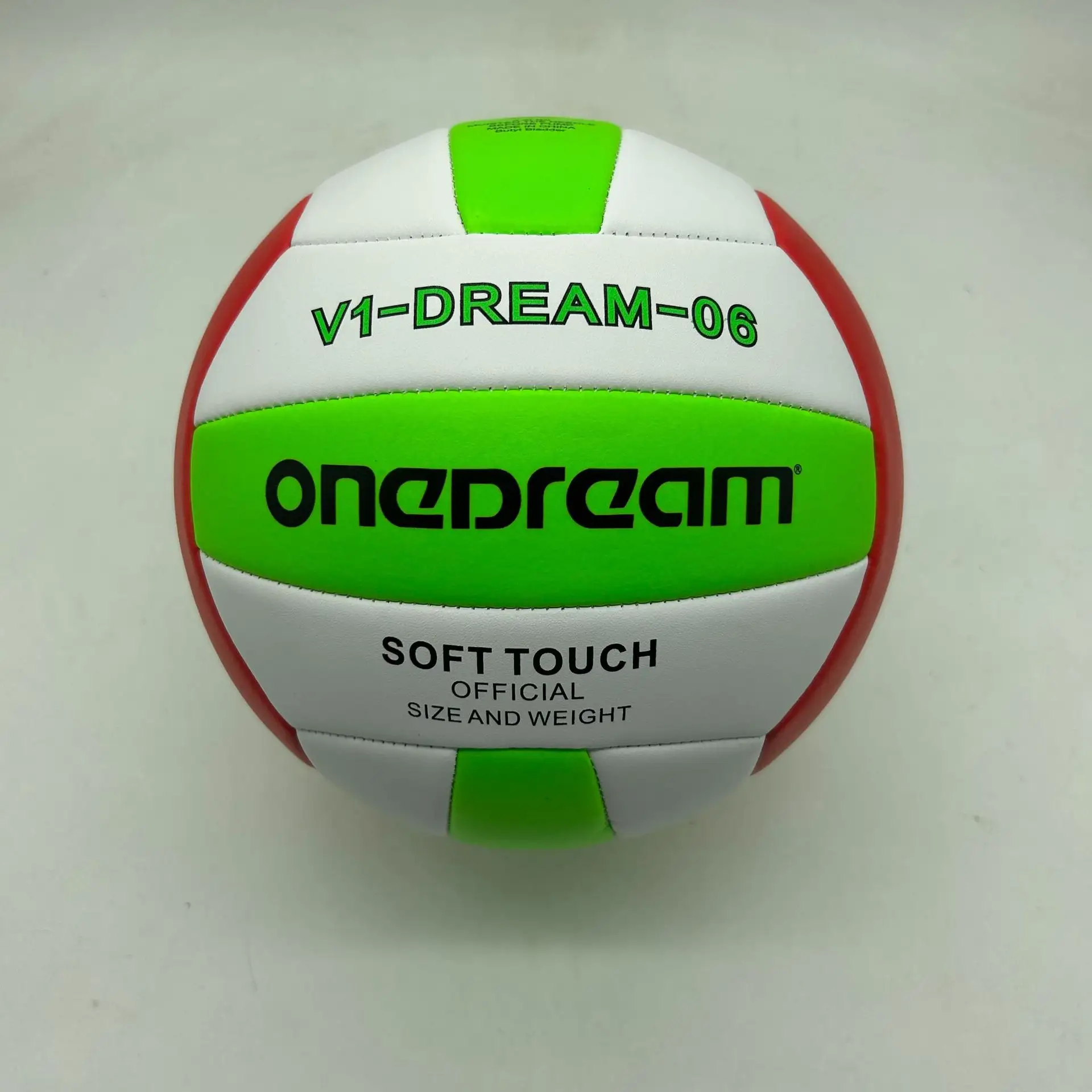 Color personalizado para interiores y logotipo de voleibol de playa, tamaño oficial, peso, pelota de voleibol fundida