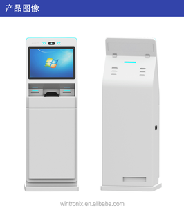Sân bay tự phục vụ kiosk với đầu đọc hộ chiếu được mã hóa Bàn Phím Máy Quét Vân Tay SDK hỗ trợ sử dụng trong nhà - Product Image 2