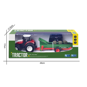 <strong>1</strong>/24 Scale Model 2.4GHZ 6CH Radio <strong>Control</strong> Toys Plastic Tractors Farm RC With Conveyor Function