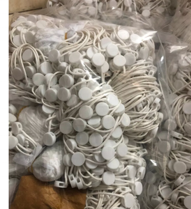 Custom Color Plastic Square Blank <strong>Hang</strong> Tag <strong>String</strong> 1000pcs One Bag Hangtag <strong>String</strong> <strong>Loop</strong> - Product Image 6