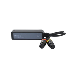 Аналоговый и 2-канальный конвертер Dante DI22 с питанием от переключателя Power over Ethernet или инжектора PoE - Product Image 2