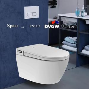 Toilette lavabo batı wc complet tankless commode wc-istuin askıya kendini kızarma duvar asılı tuvalet ve bide hepsi bir