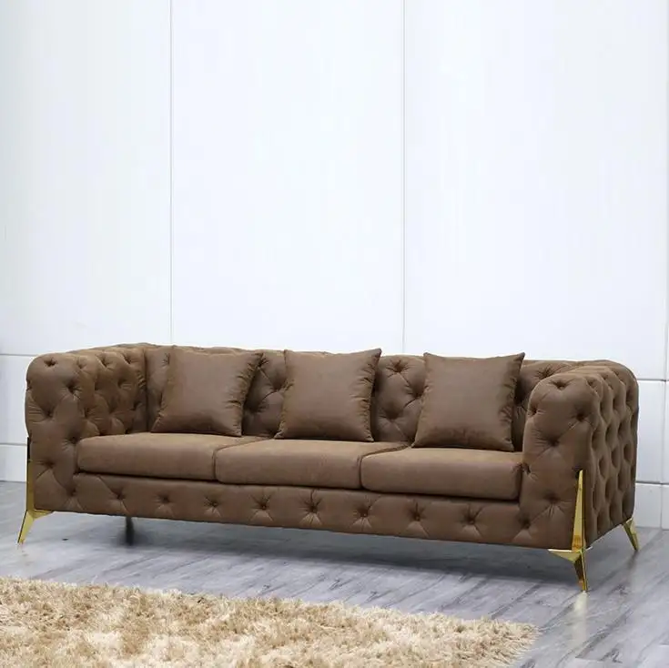 Mobili per la casa Love Seat divano divani salone di legno Design di lusso italiano soggiorno divano Set