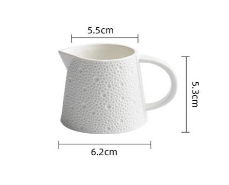 Pot à lait blanc 140 ml