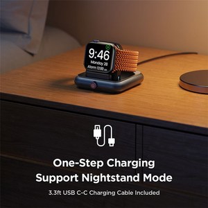 JOYROOM JR WQW03ナイトスタンドモードのiWatch調整可能充電器用磁気ワイヤレスウォッチ充電器 - Product Image 3