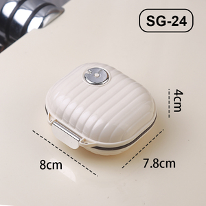 Hiện đại 7-Day xách tay PP y học & Lưu trữ đồ trang sức Box-<span class=keywords><strong>Mini</strong></span> Shell kín cho ngoài trời du lịch hàng tuần - Product Image 3