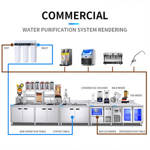Chất lượng cao thép không gỉ trà bong bóng <span class=keywords><strong>calorie</strong></span> truy cập toàn bộ bong bóng trà cửa hàng truy cập BOBA Máy trà cho snack bar - Product Image 3