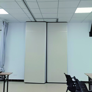 Kích thước tùy chỉnh di chuyển trượt gấp phân vùng gỗ chia Bảng âm thanh cho phòng họp & phòng tiệc để sử dụng trường học - Product Image 5