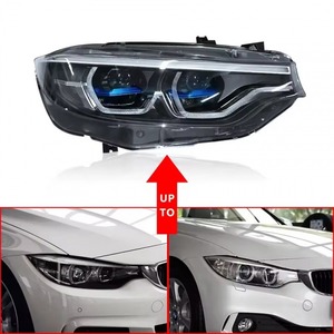 4シリーズF32アップグレードヘッドライトBMW F32 F36 2012-2019 425i 428i 430i 435i <span class=keywords><strong>LED</strong></span>ヘッドランプレーザーDRL信号カーライト