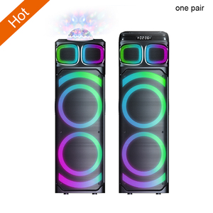 2023流行1600瓦大大功率音响Dj卡拉ok扬声器2pcs tws无线音箱蓝牙扬声器发光二极管扬声器 - Product Image 5