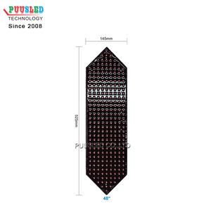 48 Zoll 6-stellig 7-Segment-LED-Display große Größe 7 Modul anzeige großes Segment