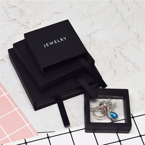 Net <strong>Red</strong> Custom Portable Jewelry <strong>Box</strong> Factory Processing PE Film Suspension Drawer <strong>Box</strong> in Stock