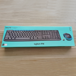 Combo de teclado y ratón con cable Logitech Mk275 original, juego de teclado y ratón inalámbricos de 2,4 Ghz