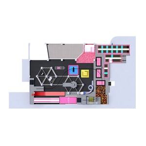 สวนแทรมโพลีนพร้อมระบบเสียงในตัวเพื่อบรรยากาศที่สนุกสนานและมีพลัง - Product Image 5