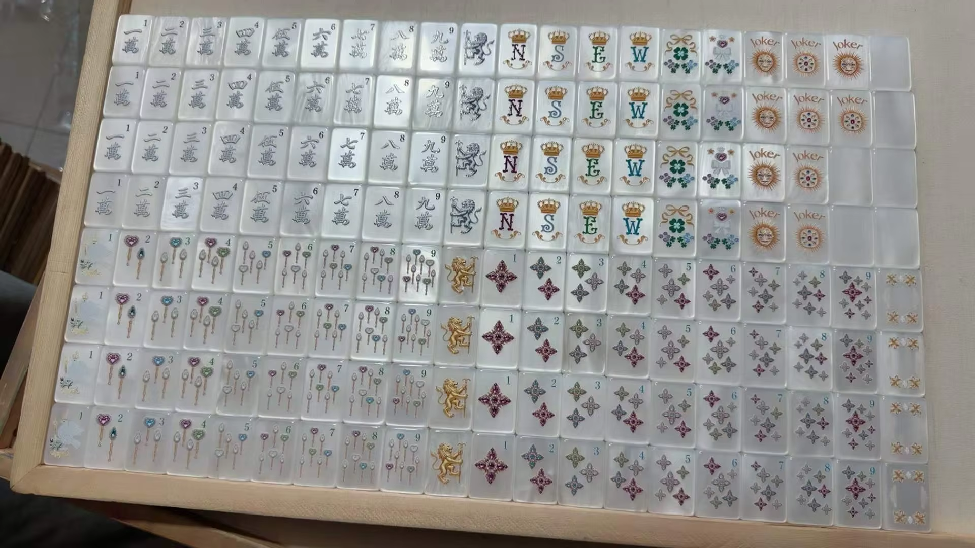 Azulejo de Nácar Blanco