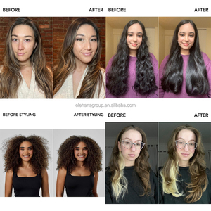 Özel Logo organik doğal nemlendirici kıvırmak astar Detangling önlemek kabarmayı ipeksi Keratin saç kremi sprey bırakın - Product Image 6