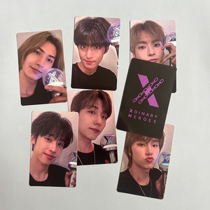 Kpop Xdinary Heroes 6PCS/SET Lightstick Small Cards HD Printing LOMO Cards Laser Photocards Jungsu <strong>Gaon</strong> O.de Fans Collection