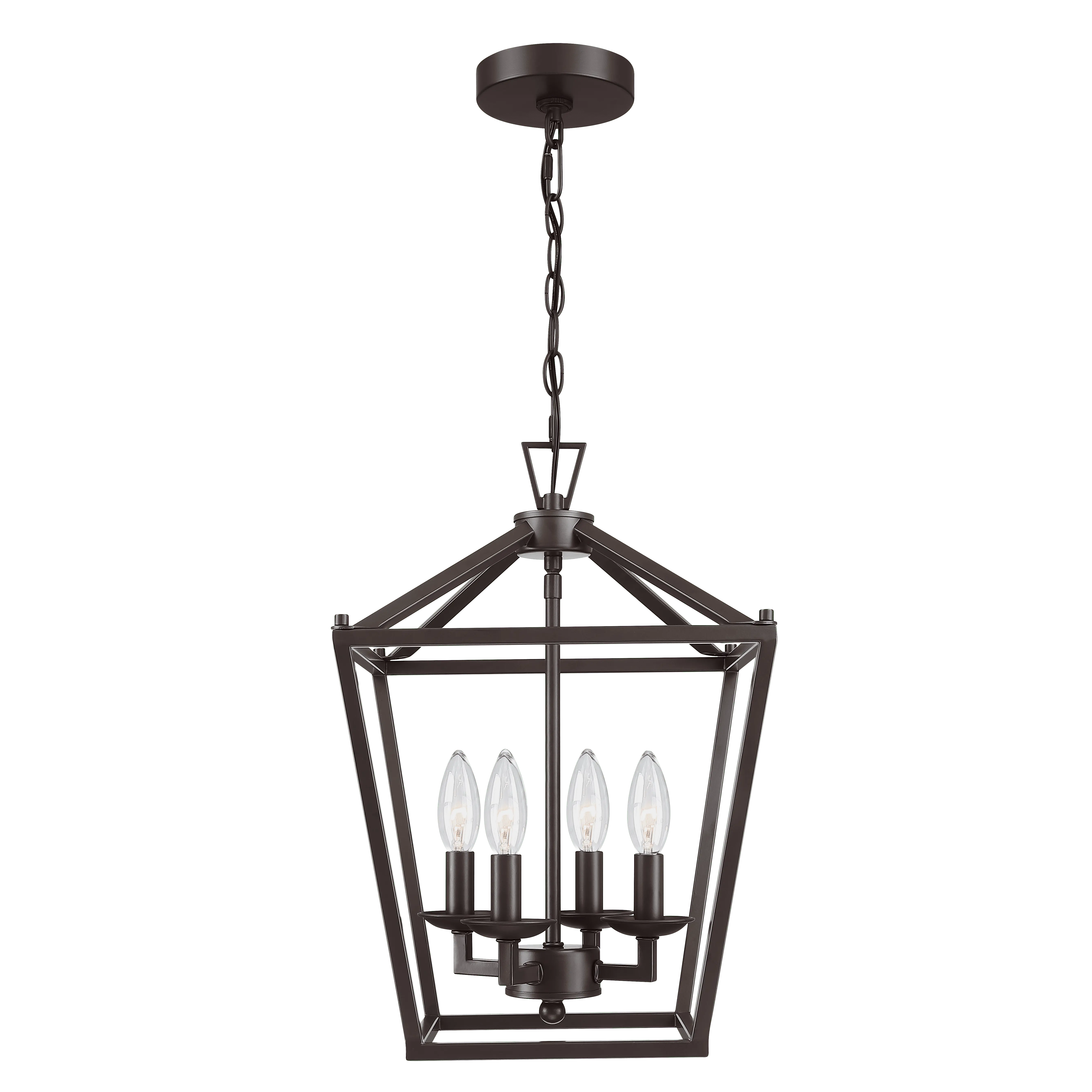 Lusso classico in bronzo lanterna della fattoria lampadario da interni appeso luci a sospensione per le luci della stanza da pranzo della cucina
