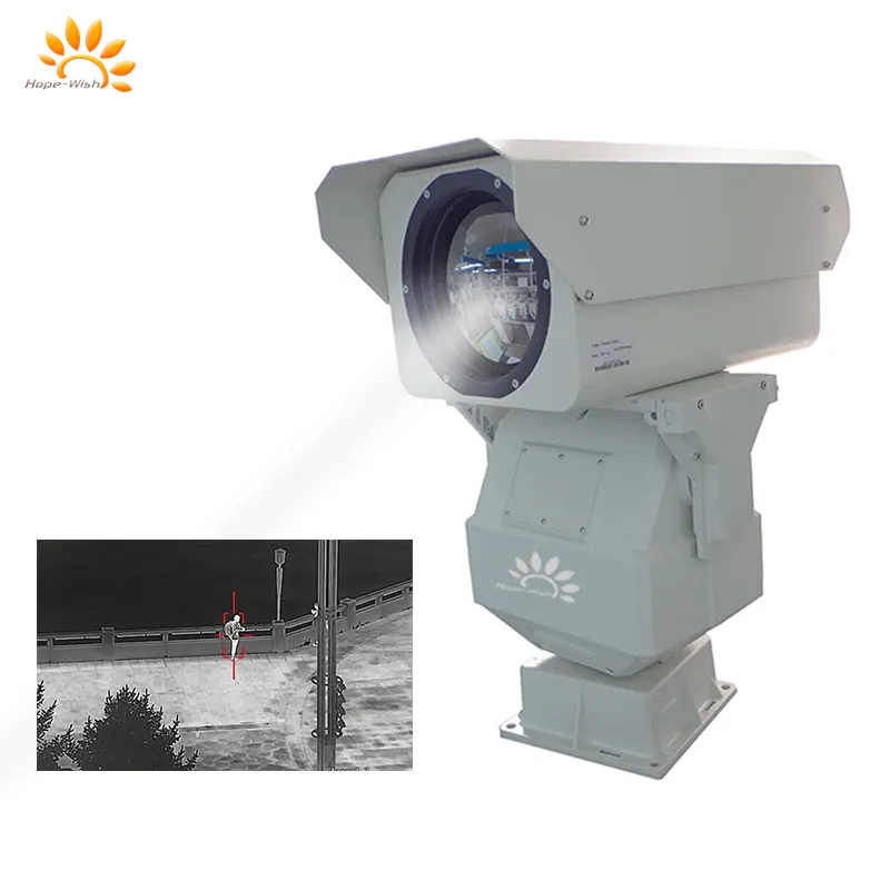 5km long range PTZ infrared thermal camera