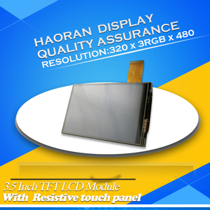 Display lcd tft da 3.5 pollici 320x480 pixels18bit interfaccia RGB per scatola nera schermo lcd TFT da 3.5 "interfaccia mcu/RGB