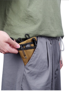 Mini EDC chiến thuật Túi xách tay đa chức năng lưu trữ túi gấp dao bút đồng xu Thẻ Ví Tổ Chức Công cụ cá nhân Kit - Product Image 3