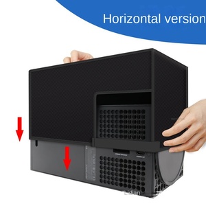 Xbox serisi S X bir konsol için fabrika toptan tozluk dikey yatay toz geçirmez Oxford kapak - Product Image 5