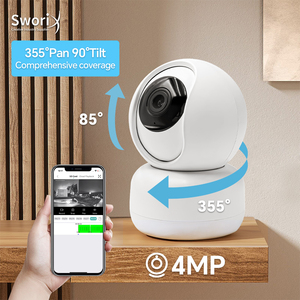 CCTV Wifi Sicherheit 4Mp Kamera Ptz Netzwerk kamera Innen Wifi Kamera Unterstützung PC-Überwachung Smartphone Multi-Pic View