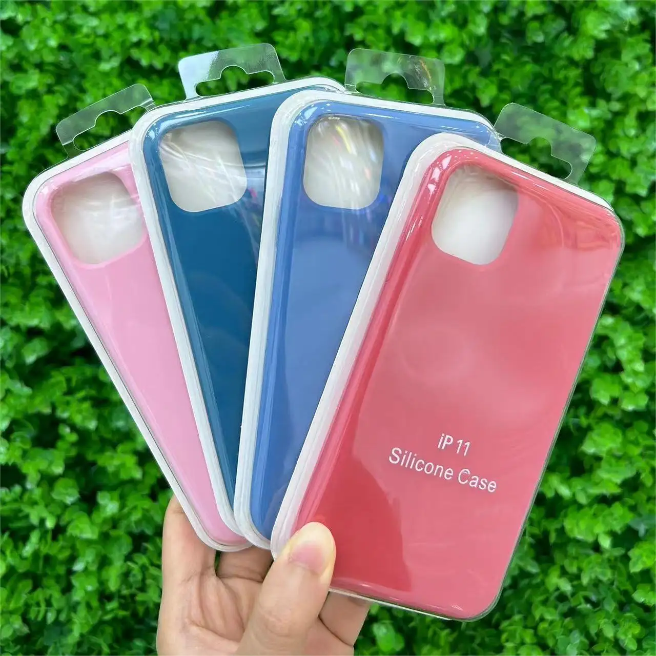 Vente en gros en usine de étuis en silicone pour téléphone portable modèle Iphone