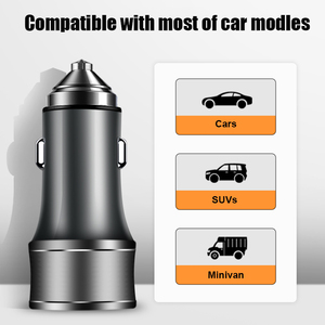Hot <strong>2</strong> <strong>in</strong> <strong>1</strong> PD Type C 18W Quick Charging Qc 3.0 36W Fast Dual USB Car Charger for Mobile Phones for Other Digital Devices - Product Image 4