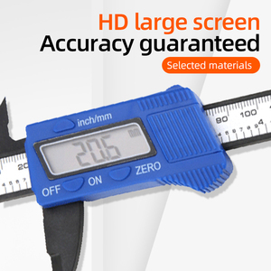 Năng lượng mặt trời nhựa Caliper điện tử hiển thị kỹ thuật số 0-150mm mini Caliper chơi đồ trang sức đo Vernier Caliper - Product Image 3