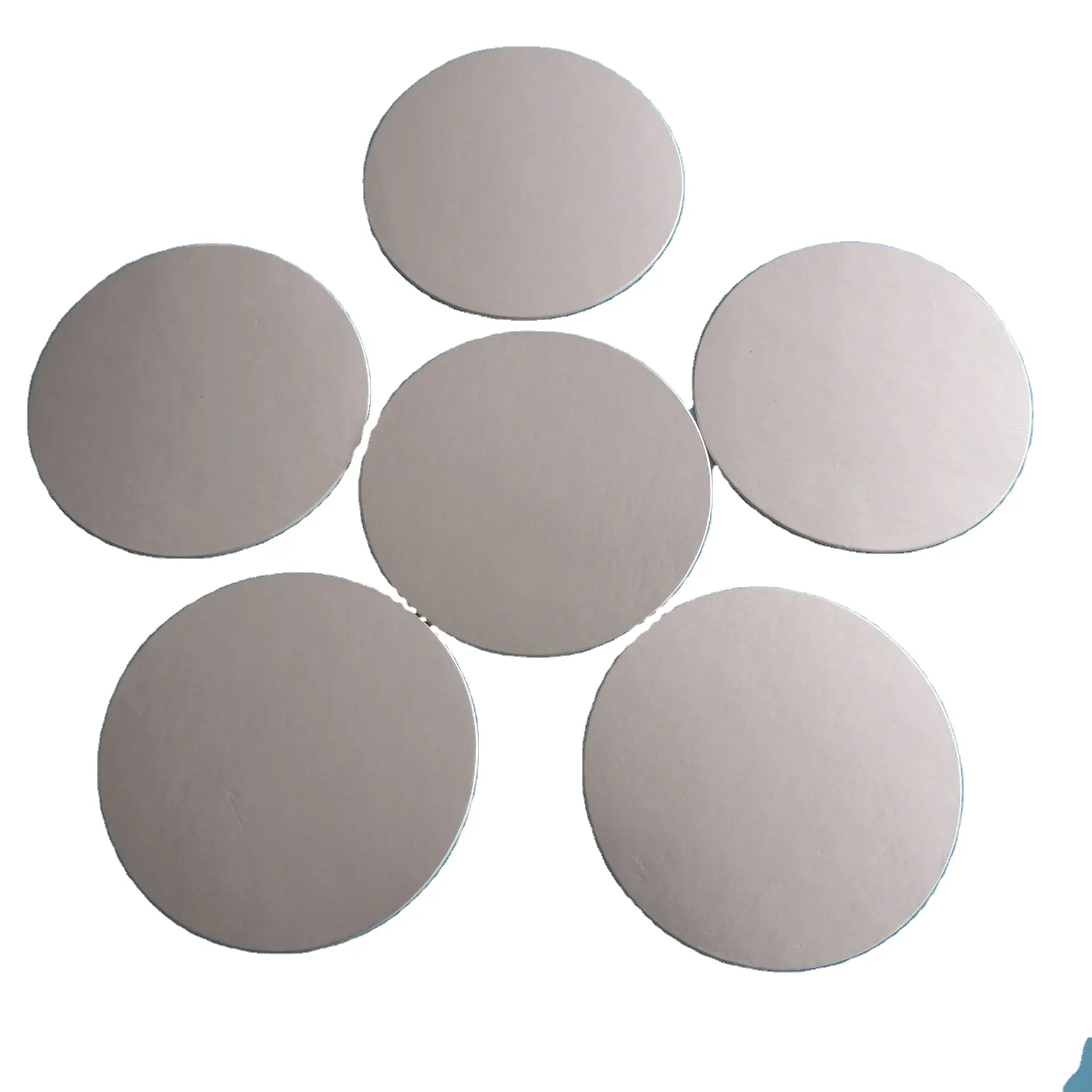 Aluminum foil stamping forming self-adhesive aluminum foil pad round aluminum foil gasket