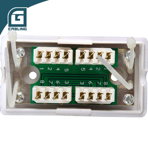 Gcabling Surface mount UTP/FTP <strong>connection</strong> box Cat5e junction box unshielded AP <strong>network</strong> box - Product Image 6