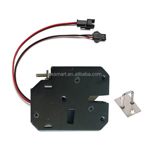 GIS akıllı manyetik Solenoid cıvata dolap kilidi 24v ekspres parsel teslim kutusu Dc 12v merkezi kontrol elektronik soyunma kilit - Product Image 3