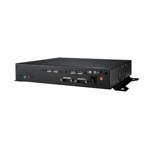 Advantech-Mini PC de escritorio, sistema Barebone de cliente ligero de altura 1U, integrado, industrial, sin ventilador