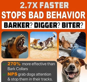 犬のハンドヘルドトランスデューサーを撃退犬のリペラー超音波25khz超音波樹皮防止デバイス - Product Image 4