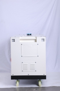 Generador diésel silencioso de 10kVA, motor de marca trifásico único portátil, modelo 8/910 kW Kva, alternador bajo - Product Image 4