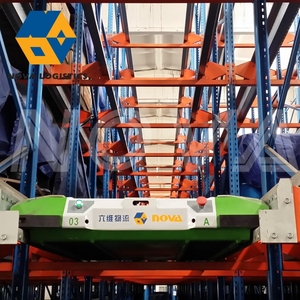 NOVA Fifo Heavy Duty <strong>Loading</strong> Capacity <strong>Automatic</strong> Radio Shuttle Rack <strong>System</strong> Storage Warehouse Selective Pallet Racking <strong>System</strong>