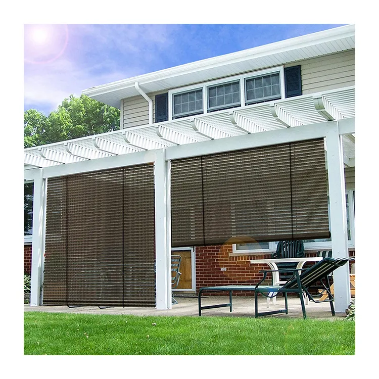 Bahçe HDPE pencere kör veranda tonları için kapakları/windows için güneşlikler/silindir tonları