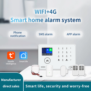 无线wifi gsm 4g智能家居安防报警系统短信通过4g网络呼叫最终用户 - Product Image 5